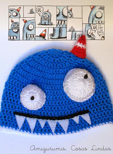 Gorro a Crochet de Historieta