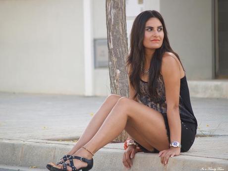 OUTFIT BLACK LEOPARD