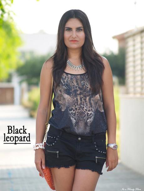 OUTFIT BLACK LEOPARD