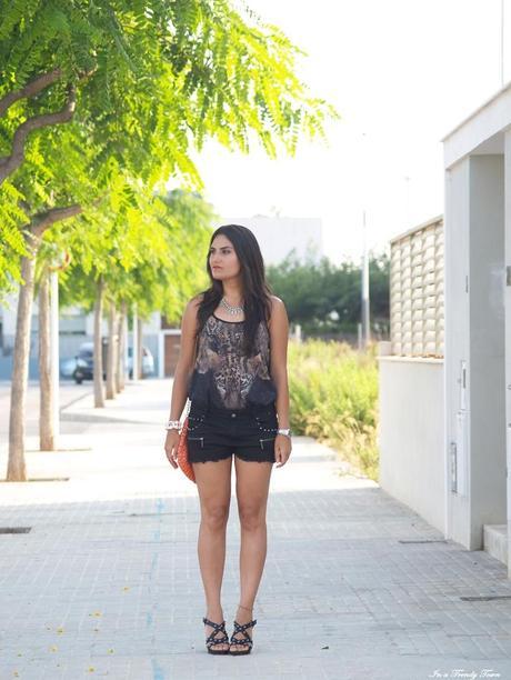 OUTFIT BLACK LEOPARD