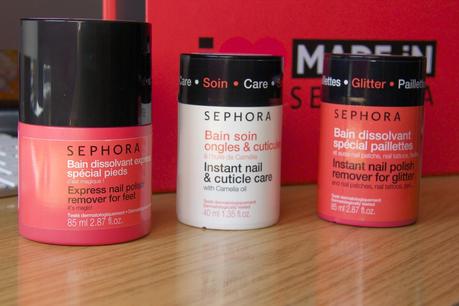 La Saga: Disolventes de uñas Sephora