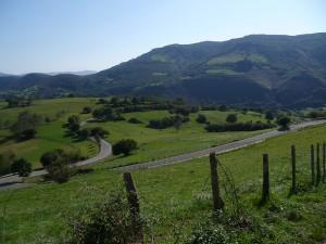 Los Puertos de Torrelavega: Collado de Cieza Dura zona de la subida