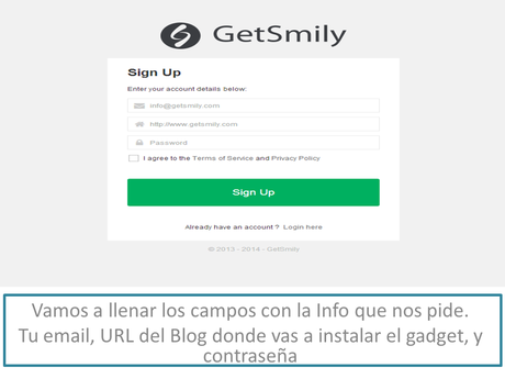 Gadgets: Getsmily para tu Blog