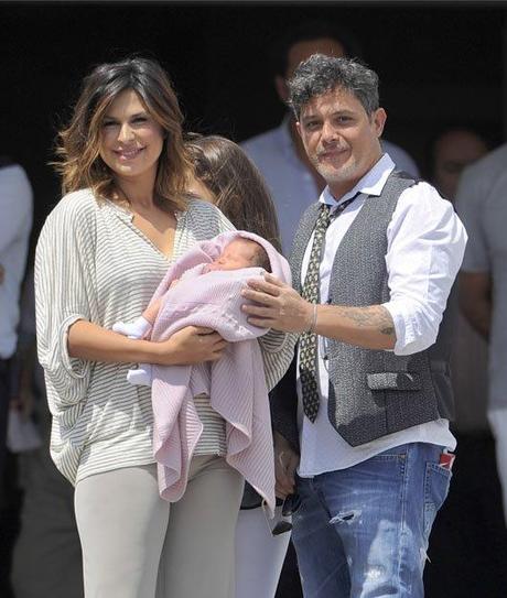 Alejandro Sanz hija Alma Raquel Perera