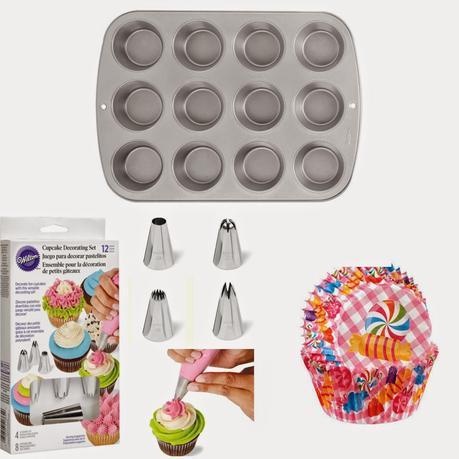 Receta Cupcake de Chocolate y cómo rellenar un cupcake. http://www.utensiliosdereposteria.com/kits-hada-de-algodon/1436-kit-de-supervivencia-cupcakes.html