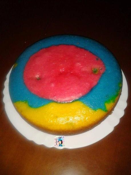 BIZCOCHO TRICOLOR EN OLLA ERIKA Y EN HORNO TRADICIONAL