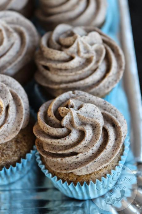 MINI CUPCAKES DE LECHE MERENGADA Y OREO