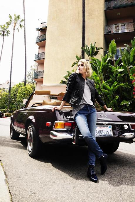 Emma Roberts wears Marlin