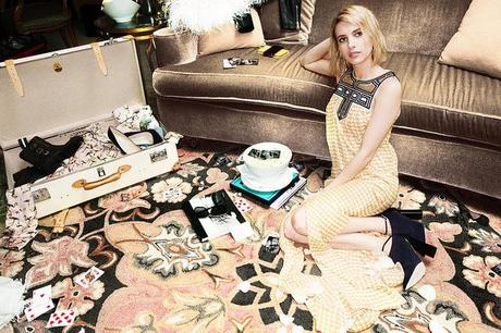 Emma Roberts wears Vanish