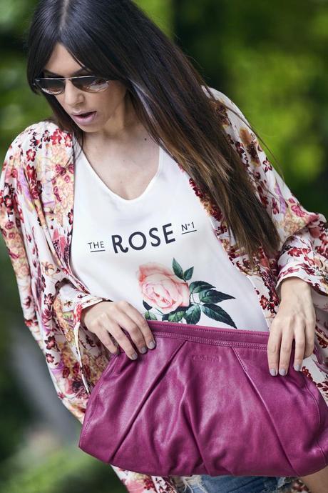 street style barbara crespo kimono khemeia el retiro park fashion blogger outfit blog de moda