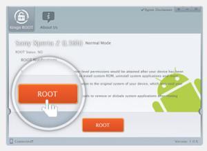 root en un click