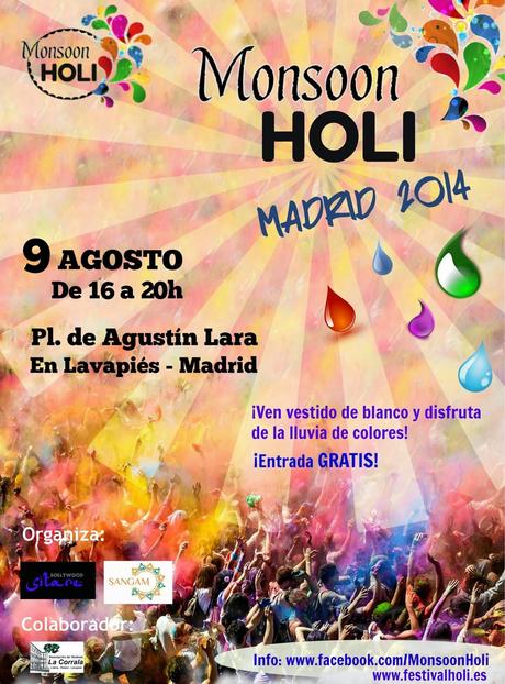 Monsoon Holi Madrid 2014