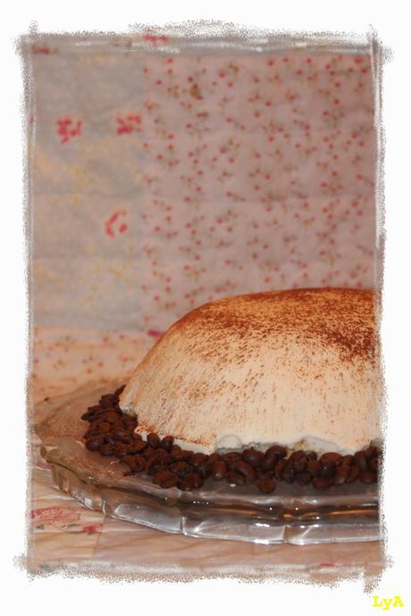 Bomba helada de tiramisú... para un Desafío veraniego muy tardío