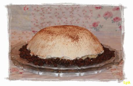 Bomba helada de tiramisú... para un Desafío veraniego muy tardío