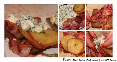 Smorrebrod... o bocadillo danés abierto... para Cocinas del Mundo