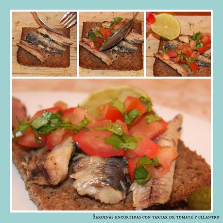 Smorrebrod... o bocadillo danés abierto... para Cocinas del Mundo