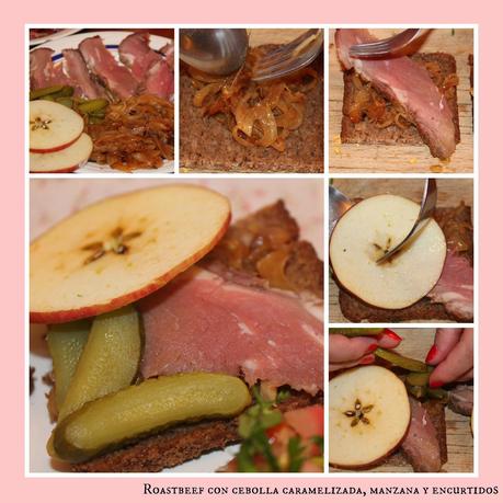 Smorrebrod... o bocadillo danés abierto... para Cocinas del Mundo