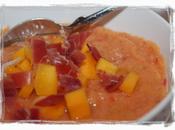 Salmorejo mango... sip, mango