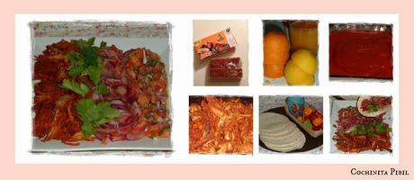 Cochinita pibil... Cocina Typical Spanish y su reto de cocina viajera