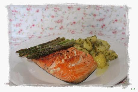 Salmón a la barbacoa.  Barbacoa urbana. Trucos para prepararla 1ª parte