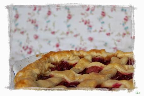 Cherry pie... para el 2º reto de Color y sabor de Temporada