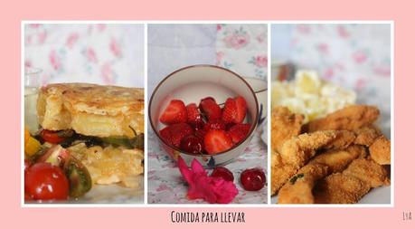 Comida para salir de excursión... tortilla de patata y pollo empanado... para Cocina Typical Spanish