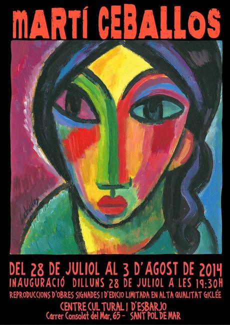 Exposición de Martí Ceballos en Sant Pol de Mar