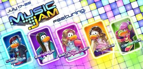 famosos adelanto1 e1405724542847 Festival de Música de Club Penguin: ¡Super Tracker!
