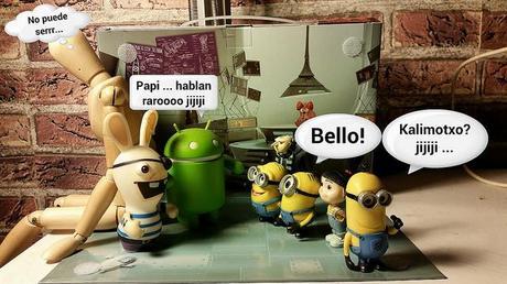 El Patxi. Los Parientes raros. los Minions