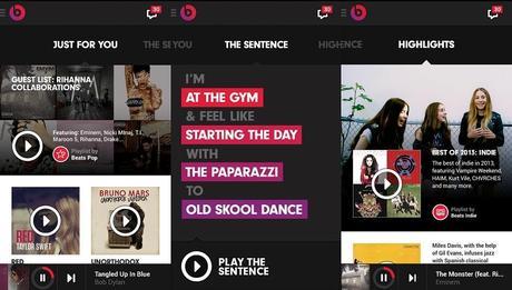 Beats Music Beats Music se actualiza en Android el mismo día que es adquirido por Apple