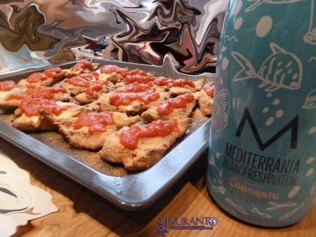 Grilled chicken and Cava.