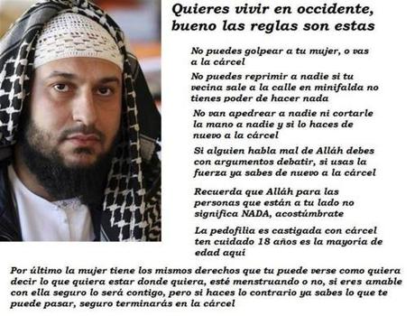 Muchos europeos apoyarían una expulsión masiva de los musulmanes que no se integran y agreden la cultura europea