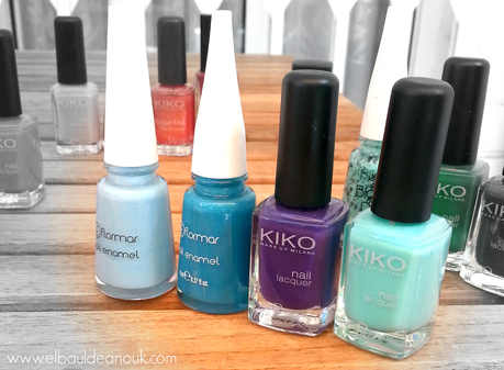 Manicureando: ¡rallas y color!