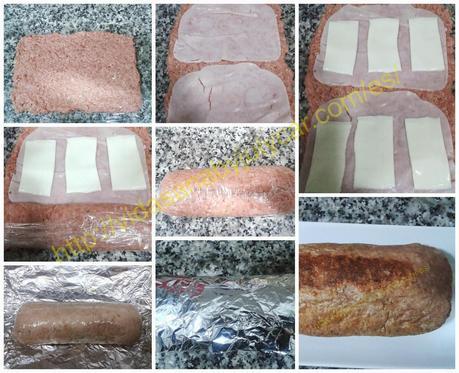 Pollo&Pavo relleno con salsa piquillo