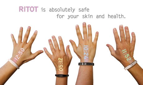 Ritot, el smartwatch que proyecta la hora en tu mano Ritot