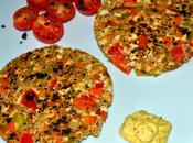 Hamburguesas tofu avena