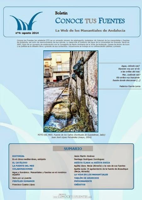 Nuevo boletín de Conoce Tus Fuentes