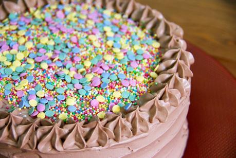 Tarta de Chocolate, Avellana y Nutella (Layer Cake).