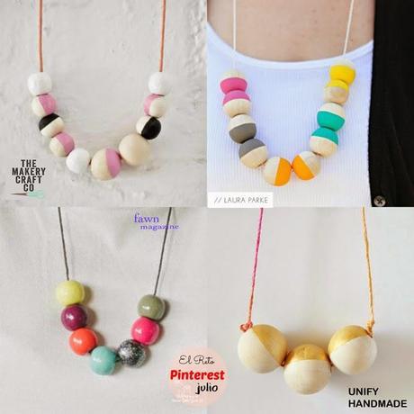 #elretopinterest: collar de bolas