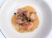 Jarretes pollo salsa ajos