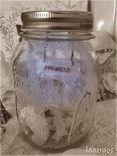 Un tarro coqueto lleno de cariño