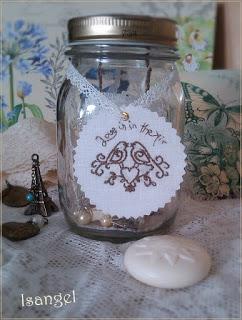 Un tarro coqueto lleno de cariño