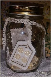 Un tarro coqueto lleno de cariño