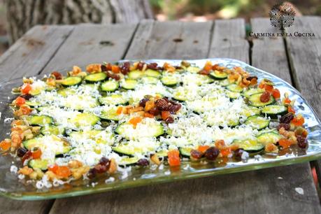 CARPACCIO DE CALABACÍN