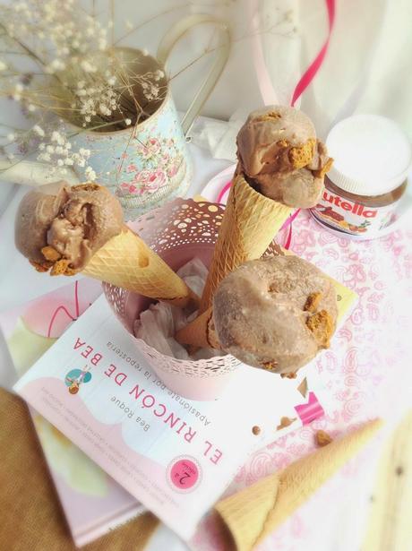 HELADO DE NUTELLA SIN GLUTEN Y SIN HUEVO
