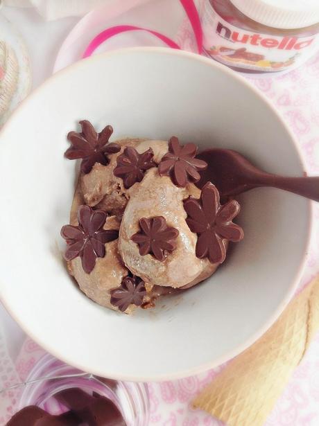 HELADO DE NUTELLA SIN GLUTEN Y SIN HUEVO