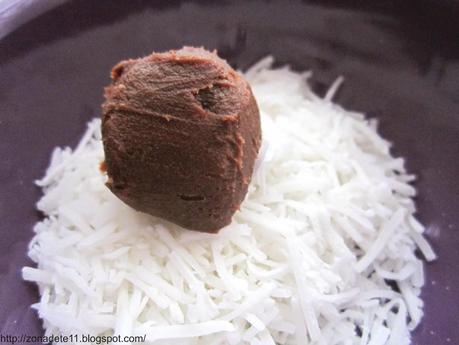 Trufas de Chocolate, Coco & Almendras