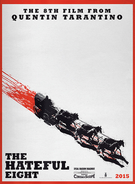 El teaser póster de 'The Hateful Eight' ya no nos deja lugar a dudas