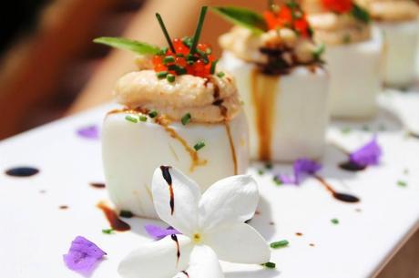 ¡TENGO LOS HUEVOS CUADRADOS y rellenos de atún y cangrejo!!