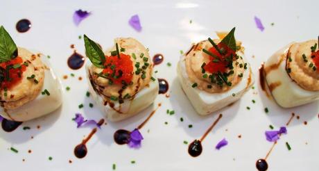 ¡TENGO LOS HUEVOS CUADRADOS y rellenos de atún y cangrejo!!